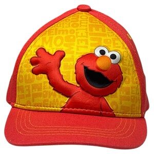 Sesame Street Elmo Red and Yellow Toy Hat